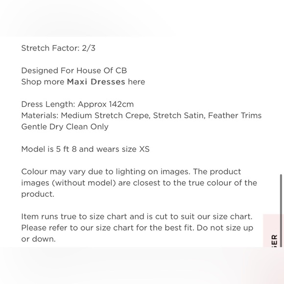 House Of CB | Maricel BLACK CRYSTALLISED MAXI DRESS | Size: L+ - Picture 6 of 14